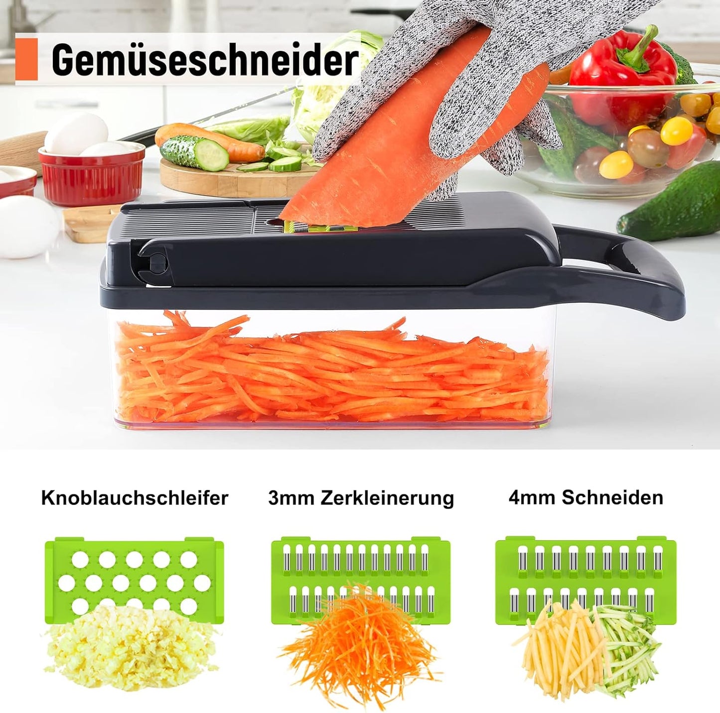 16-in-1 Gemüseschneider