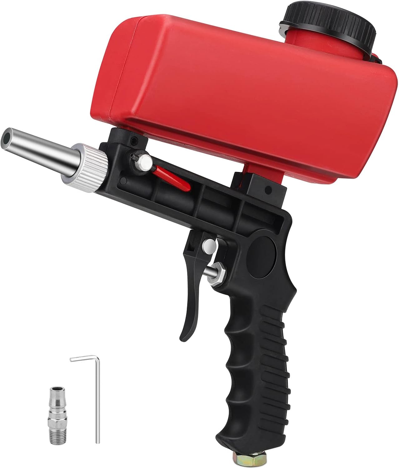 Pneumatische Sandstrahlpistole, Rot