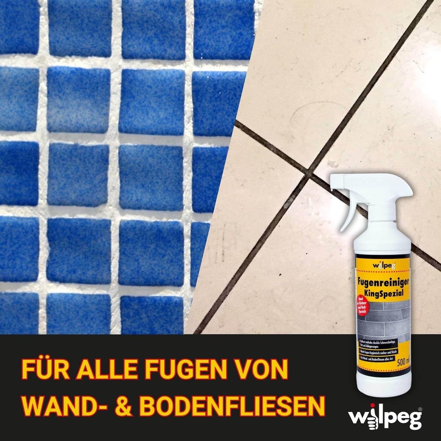 Fugenreiniger-Set (4x 500ml), 4x 500ml