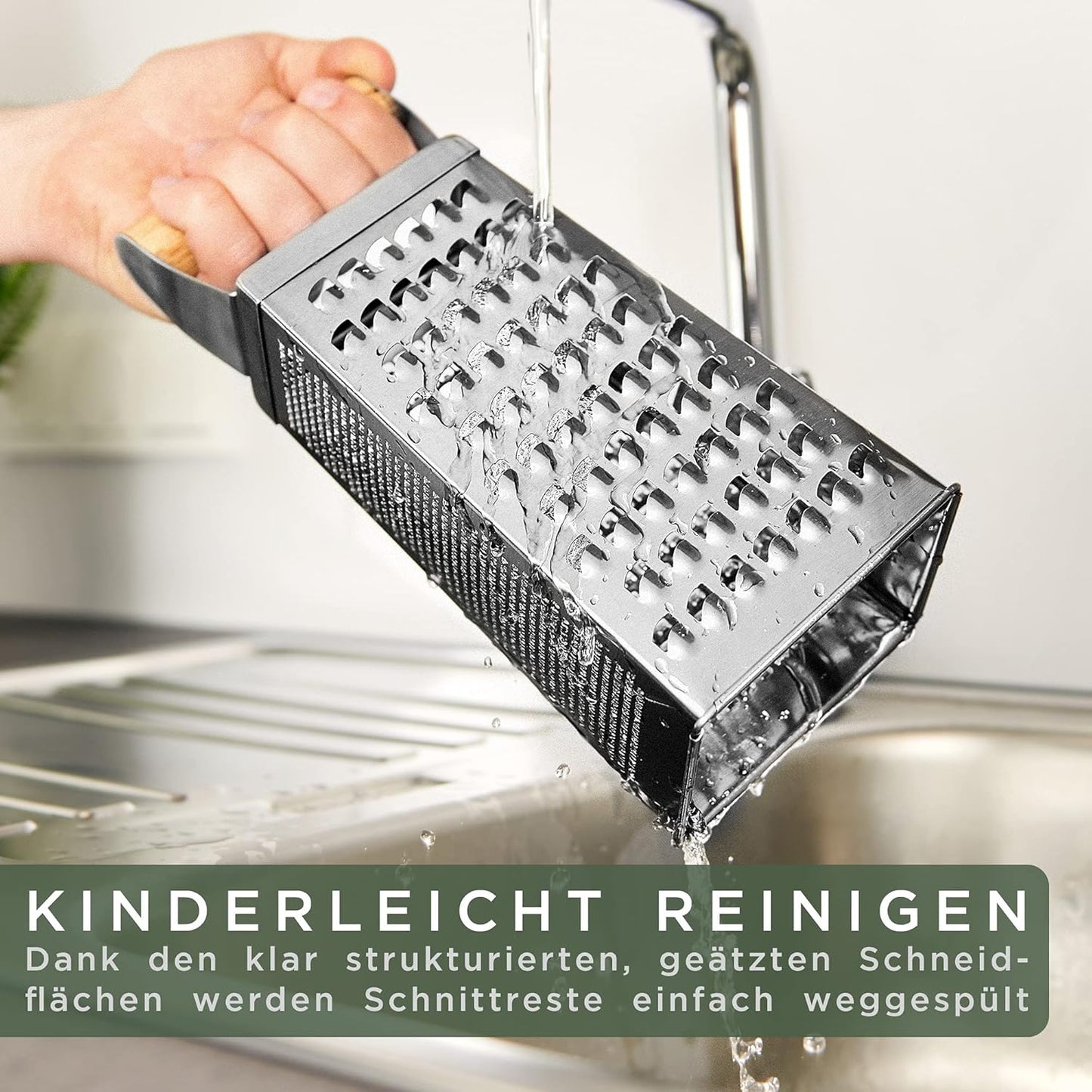 Design-Vierkantreibe mit Auffangbrett, Vierkantreibe