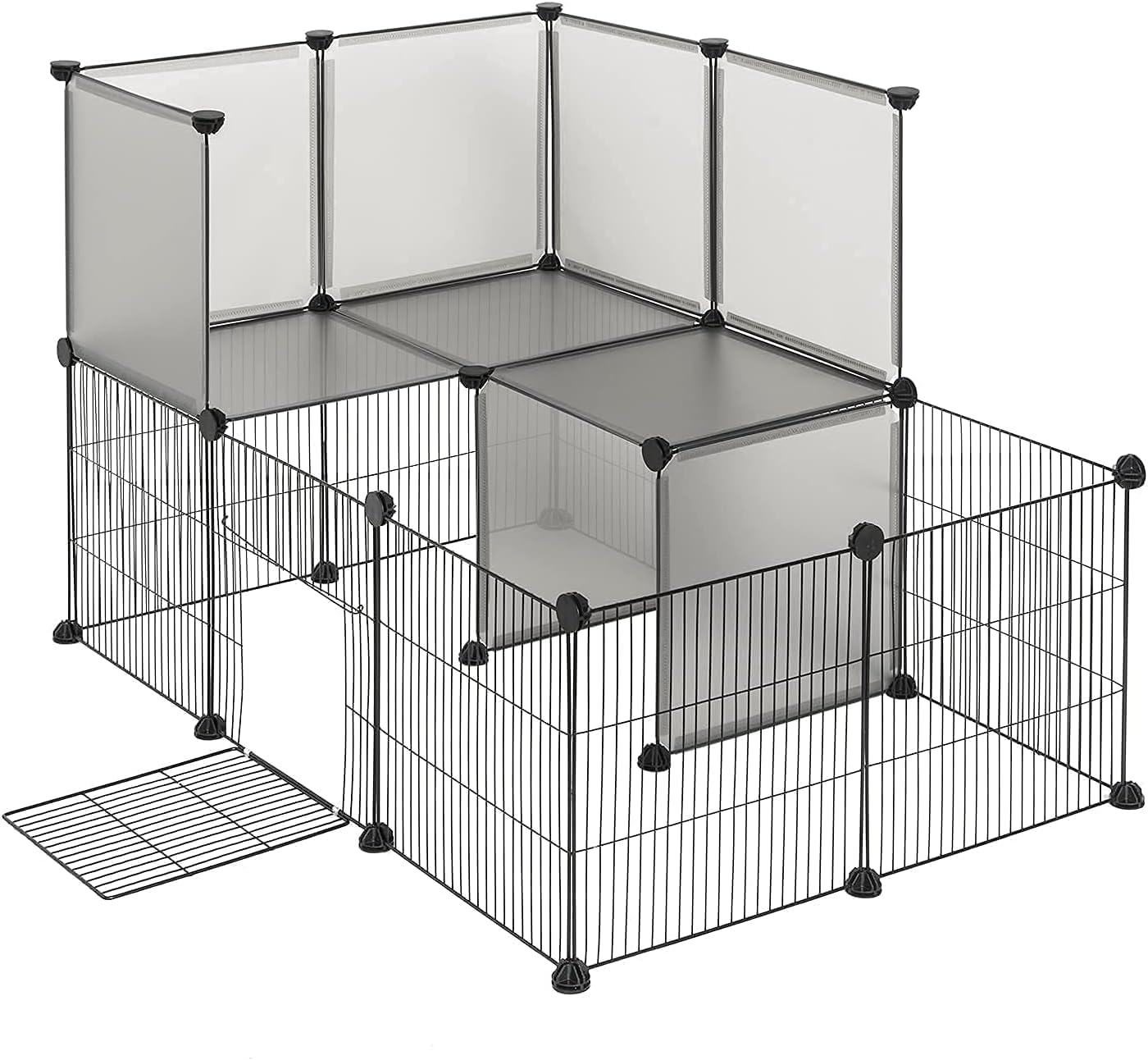 Freigehege für Kleintiere, Grau