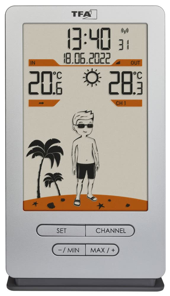 Weather Jack - Funk-Wetterstation, ohne Batterien