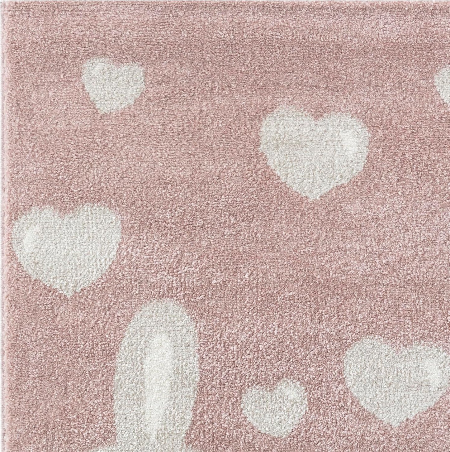 Kinderteppich, 120 x 170 cm (Rechteckig) Hellrosa-beige