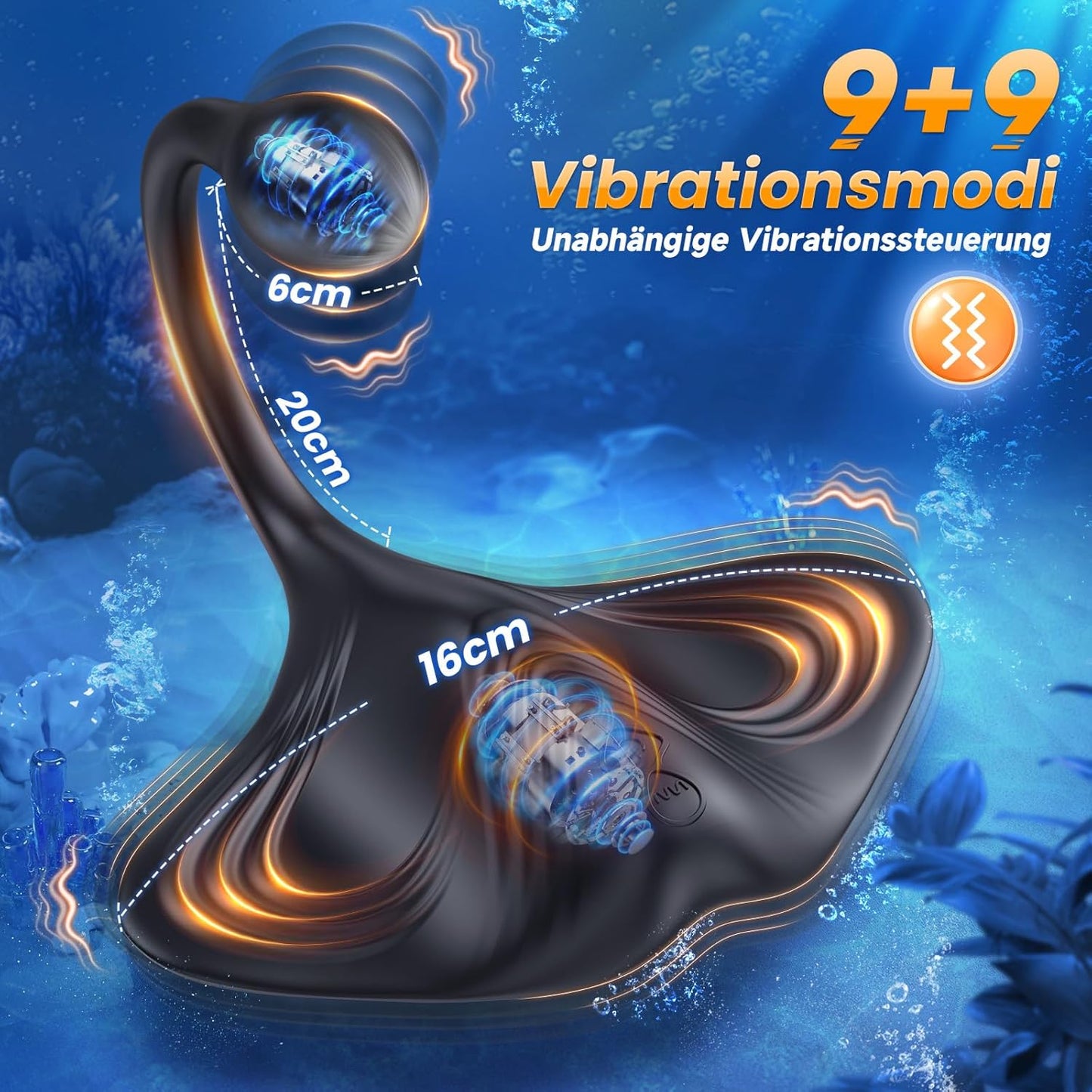 Analvibrator-Prostata-Set mit App-Steuerung & Doppelmotoren