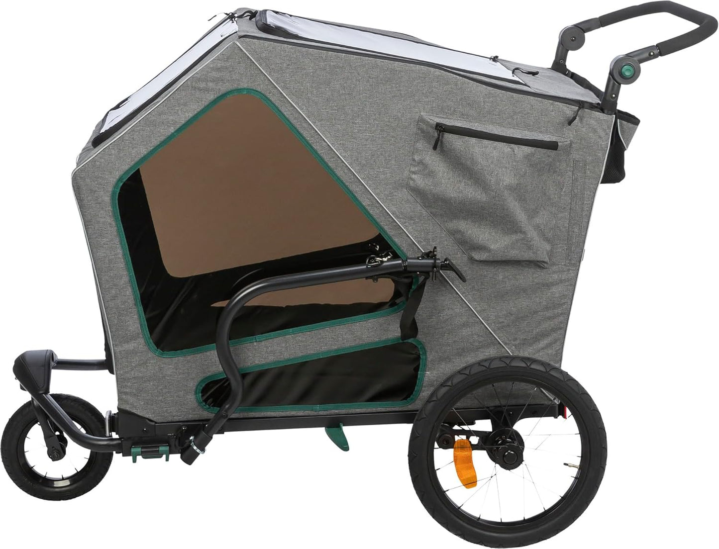 Hundefahrradanhänger bis 45 kg, 53,5 x 72 x 85 cm bis zu 45 kg