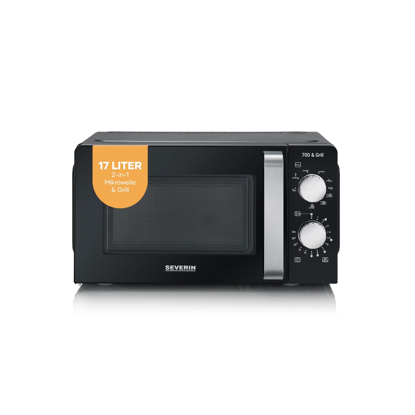 7781 Mikrowelle, 2-in-1 (Mikrowelle+Grill), 17L