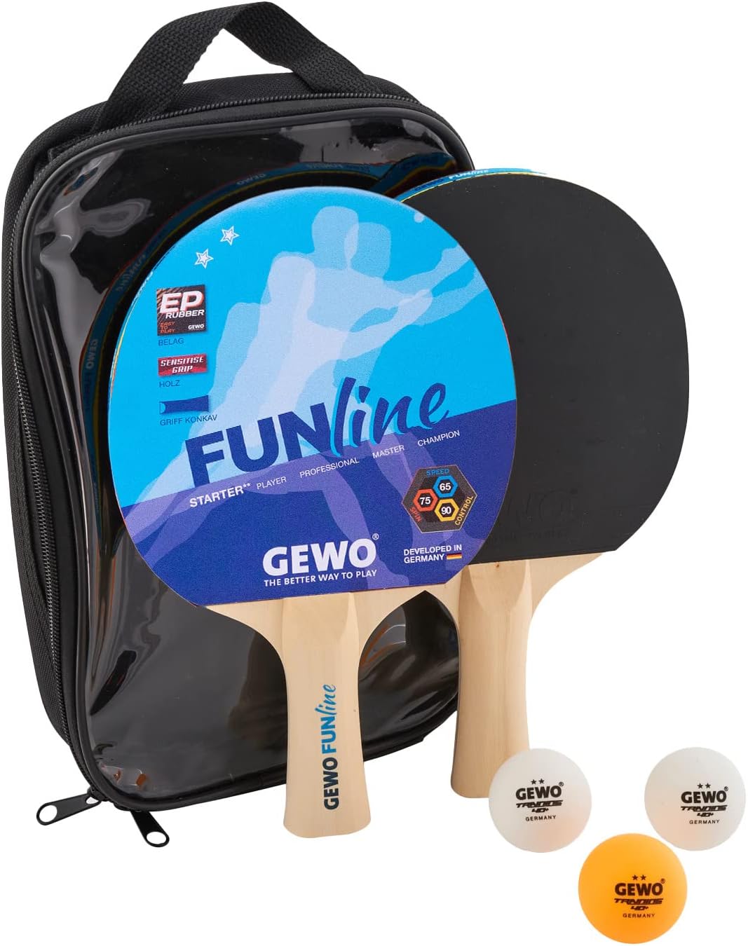 Double Fun Tischtennis-Set