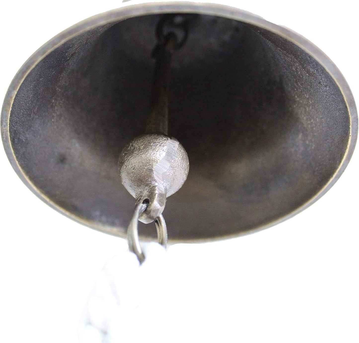 Glocke mit Steuerrad und Kordel