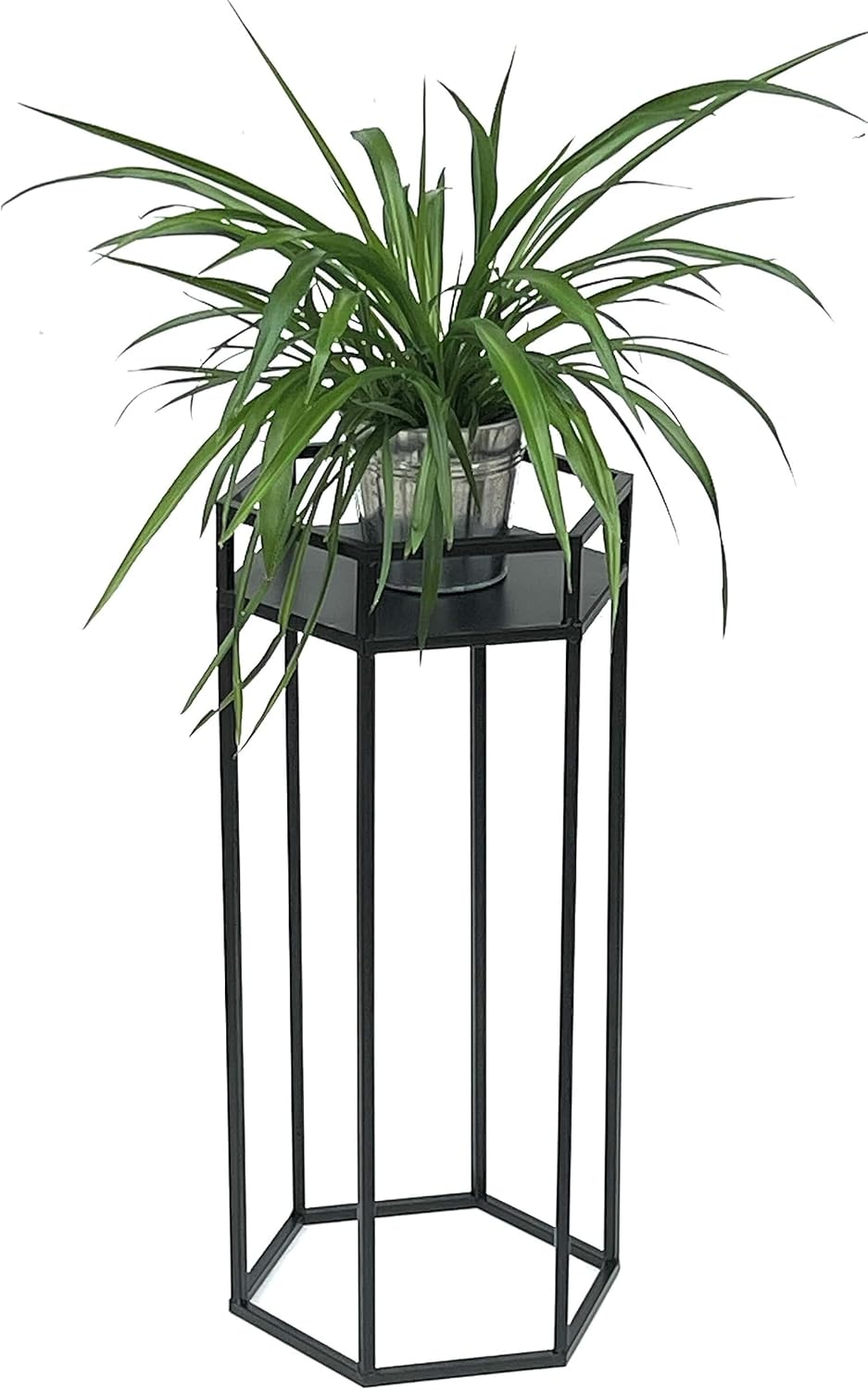6-eckiger Blumenhocker, Höhe: 60 cm / M