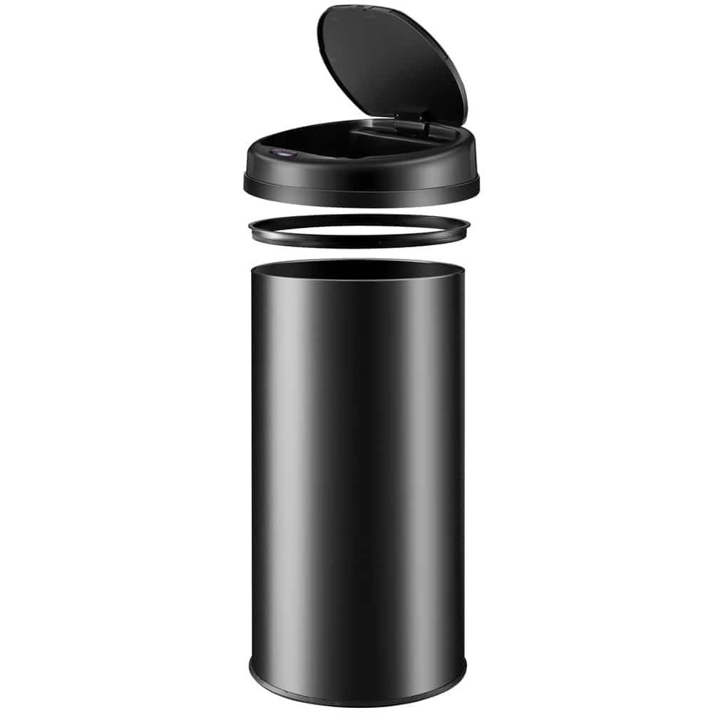 Sensor-Abfalleimer (30 L), 30L Schwarz