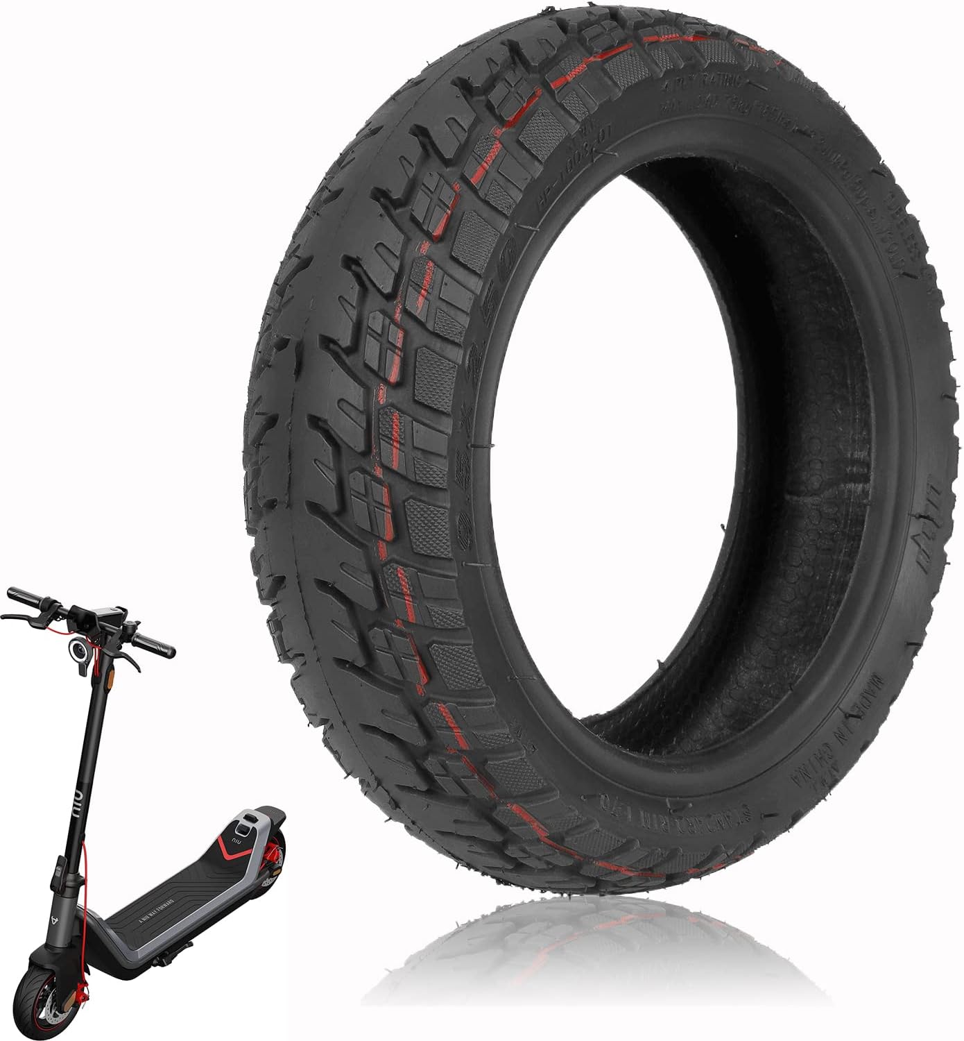 9,5 Zoll Offroad-Reifen für Elektroroller, 1 Stück.