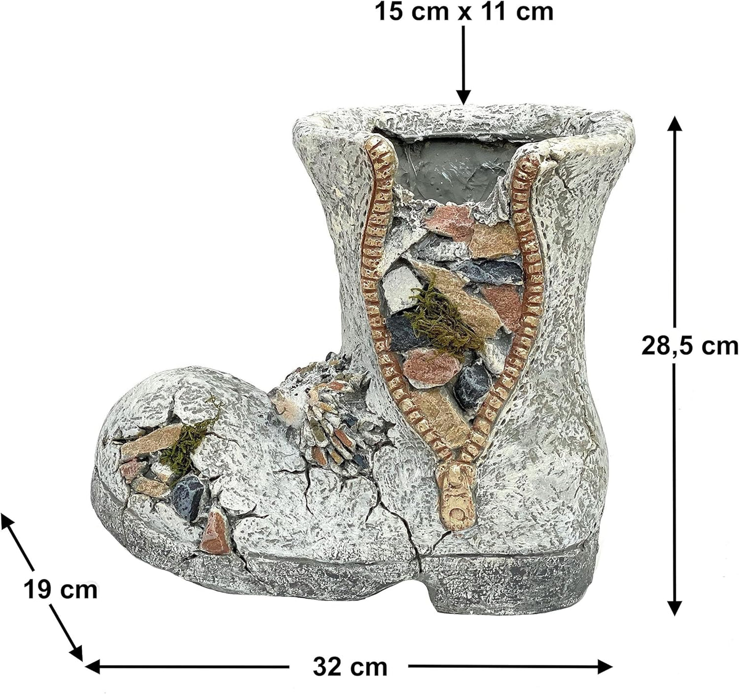 Pflanzgefäss Stiefel