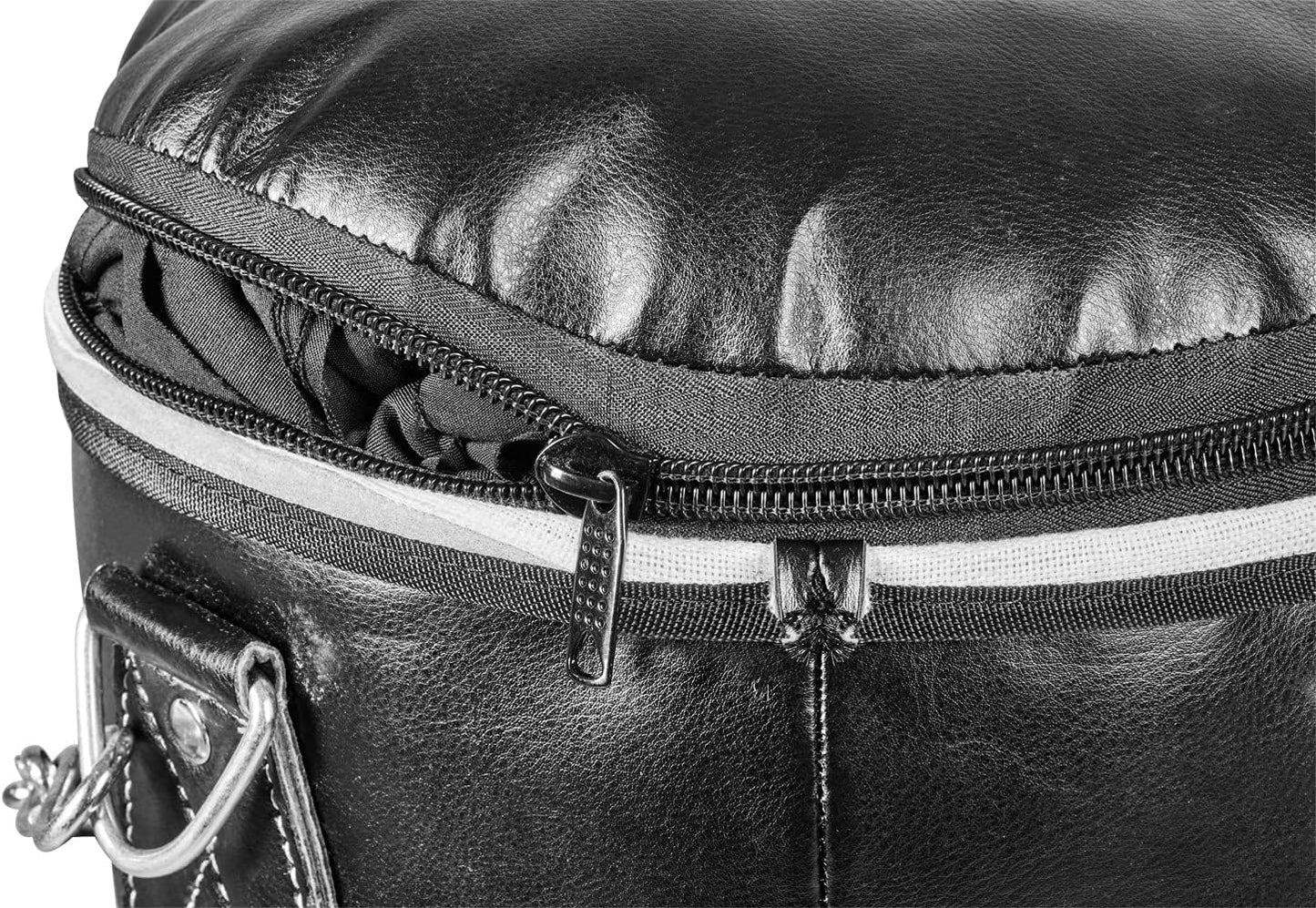Boxsack mit Heavy Duty Stahlkette, 100 x 35 cm gefüllt
