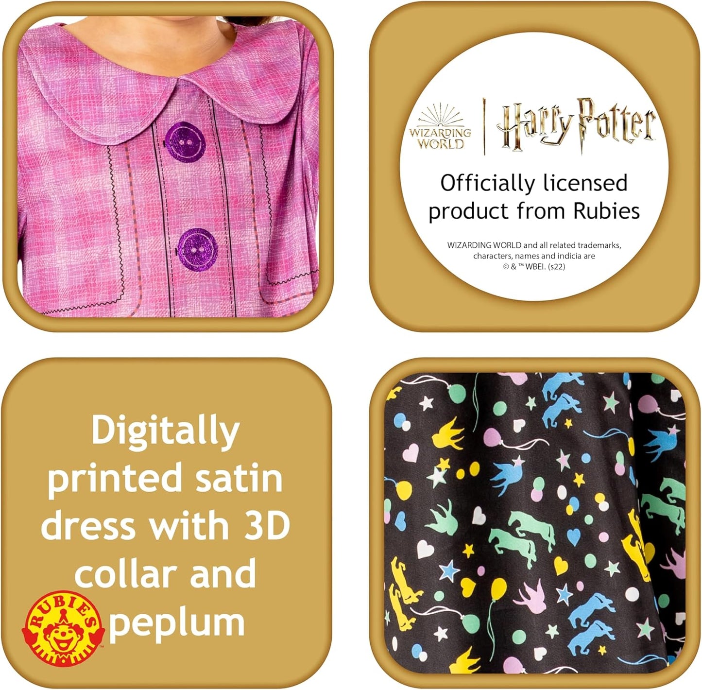 Harry Potter Luna Lovegood Kinderkostüm, 5-6 Jahre