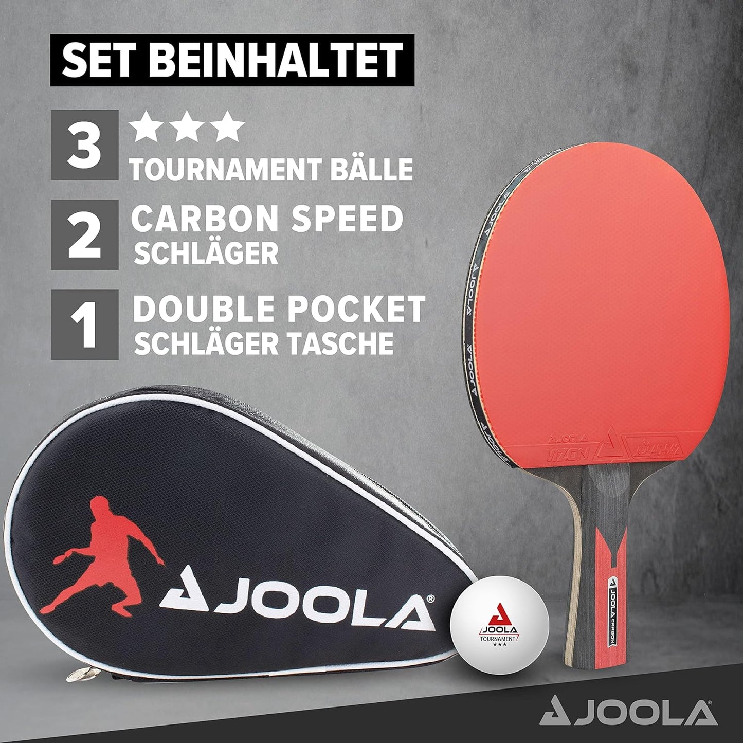 Tischtennis Set, Single