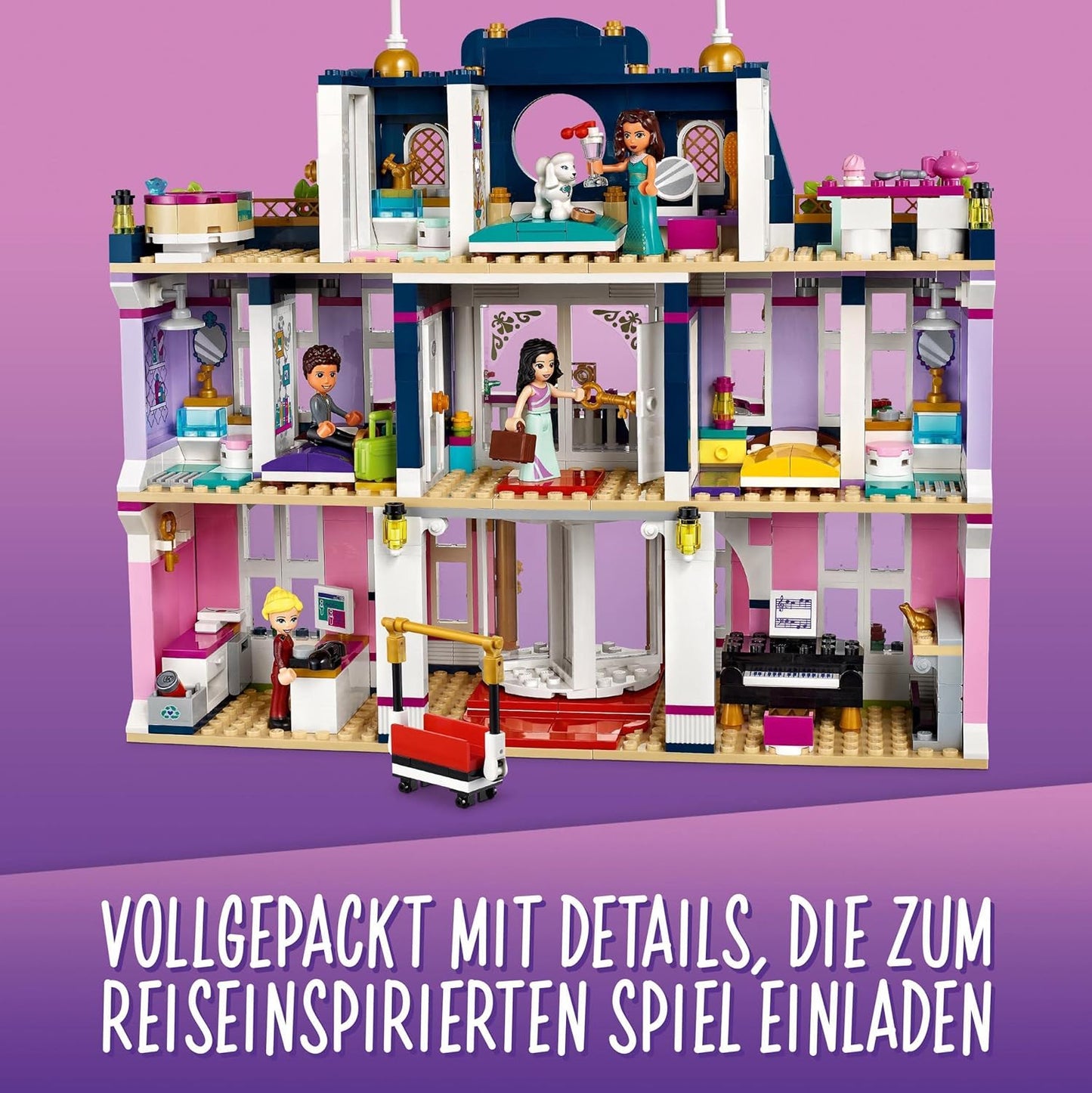 Heartlake City Hotel Bauset, Optimierte Verpackung Single