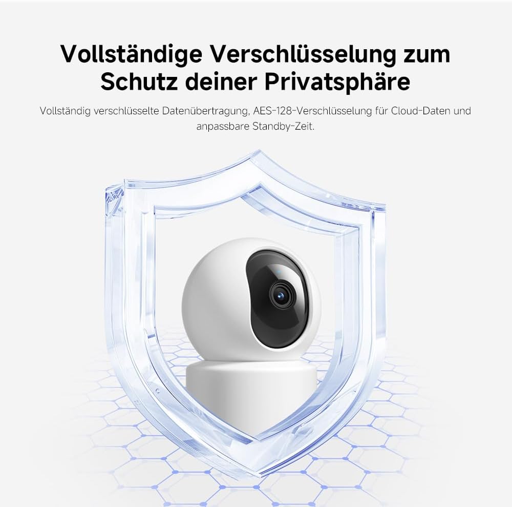 Überwachungskamera 2K Innen mit 360° Panorama, C301