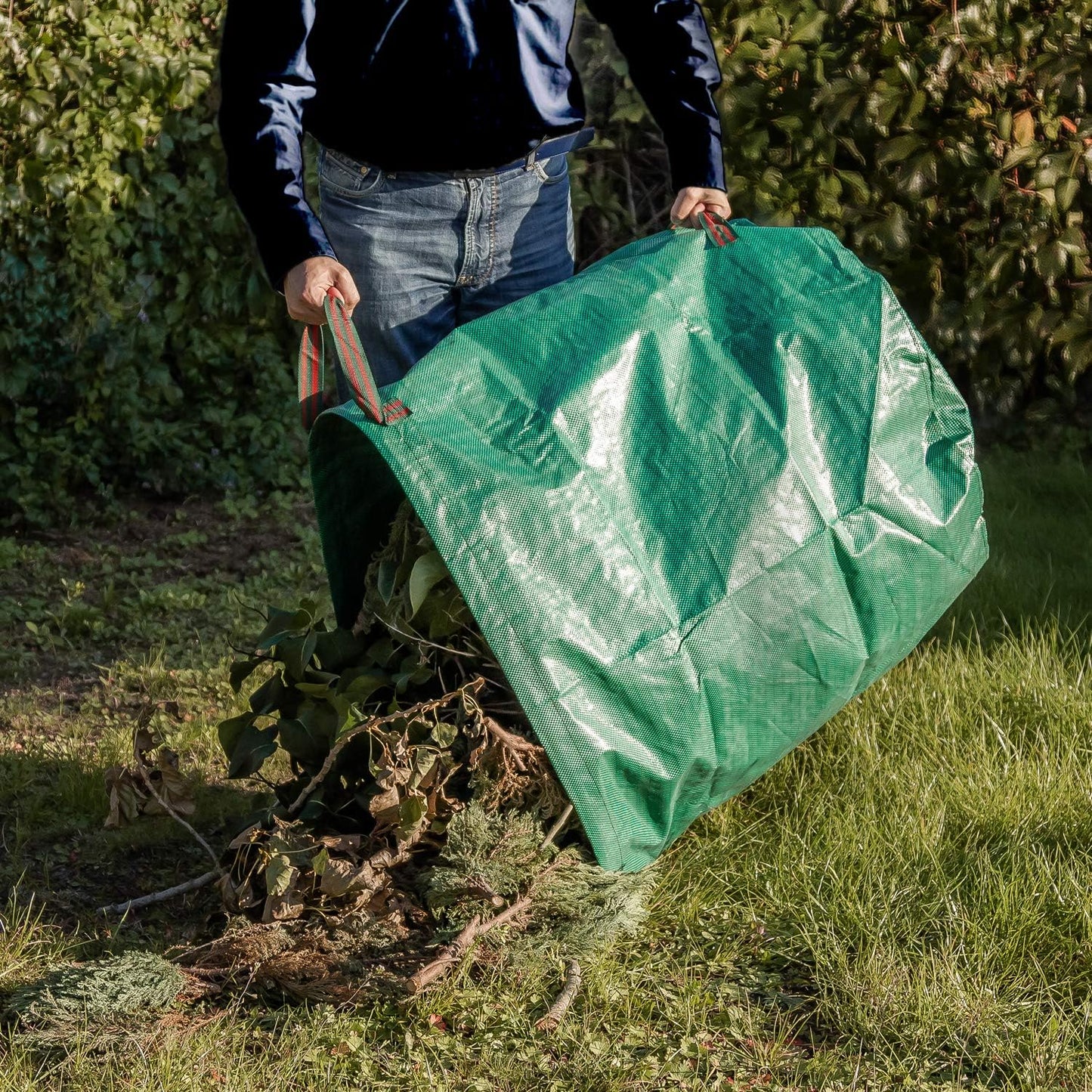 3-teiliges Gartenabfallsack-Set, faltbar, 272 L - 3 Stück