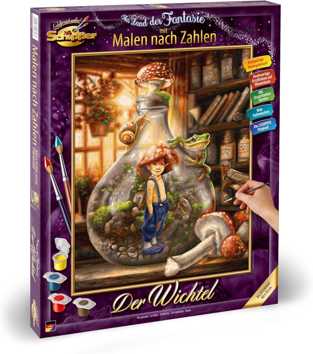 Malen nach Zahlen - Der Wichtel