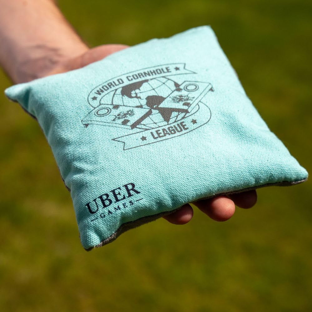 Cornhole Turnier-Doppelbrett-Set mit Tasche, Brett & Tasche