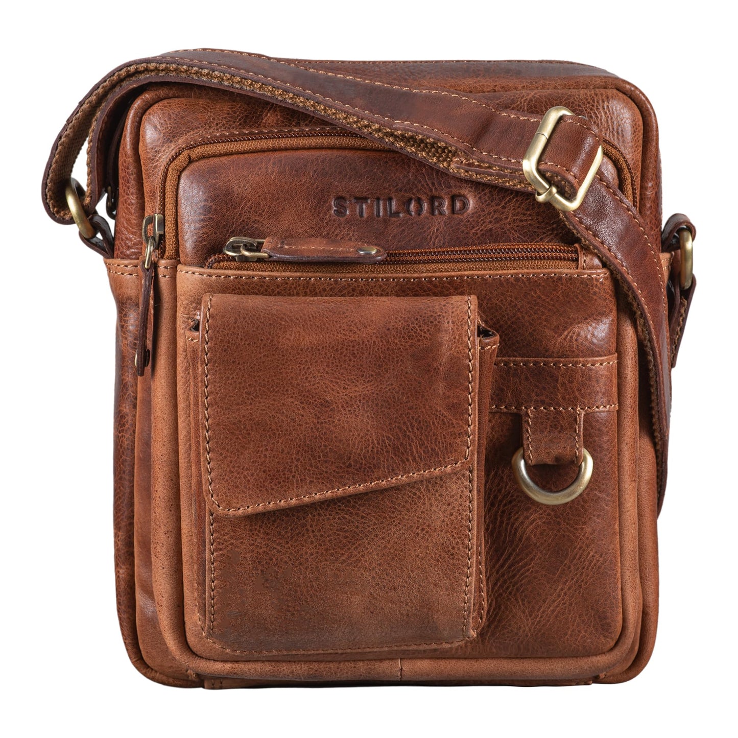 Ryan Crossbody Herrentasche, Napoli - Braun