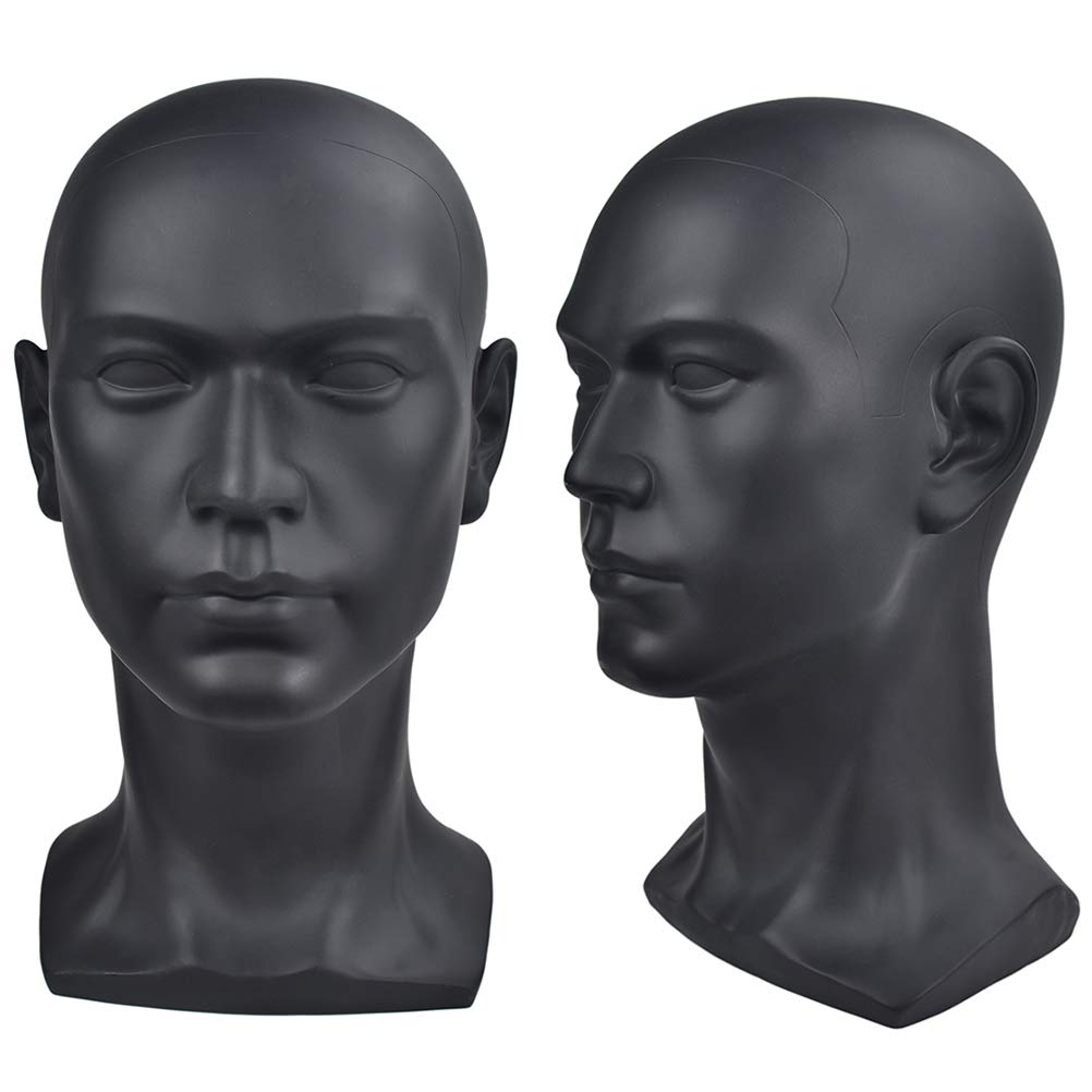 Schaufensterpuppenkopf, Polyvinylchlorid (PVC)