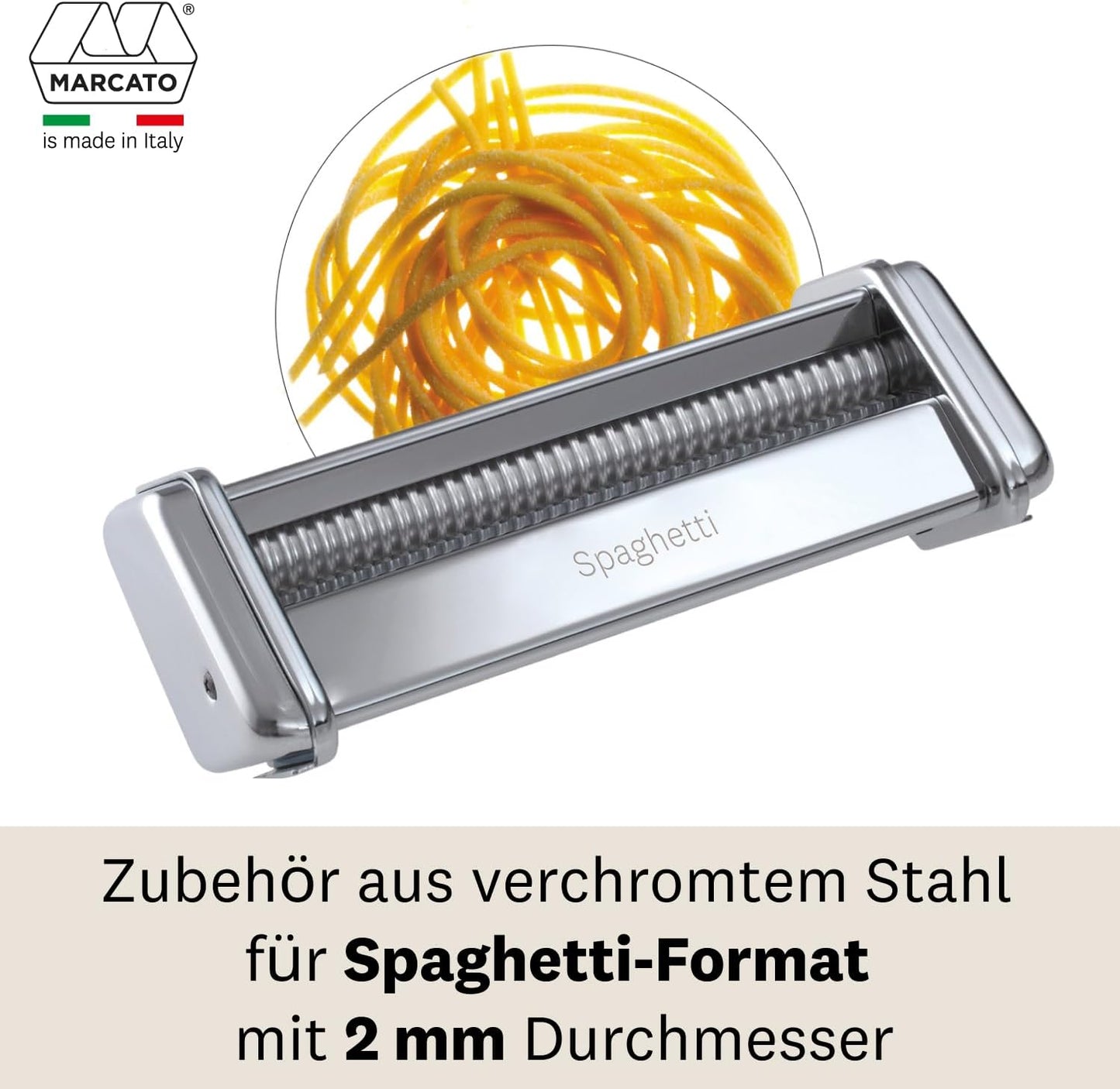 Spaghetti Aufsatz, Spaghetti