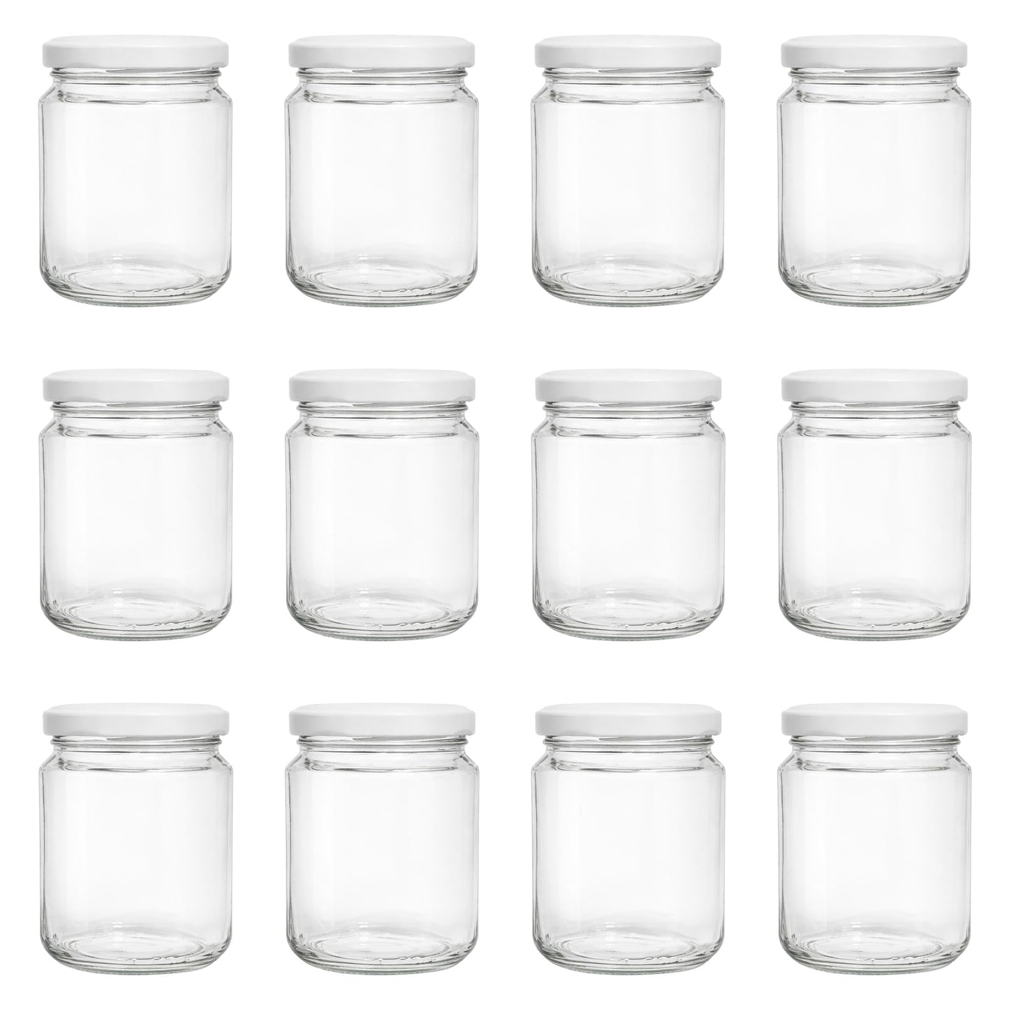 Einmachgläser-Set mit Schraubdeckel, 275 ml 12