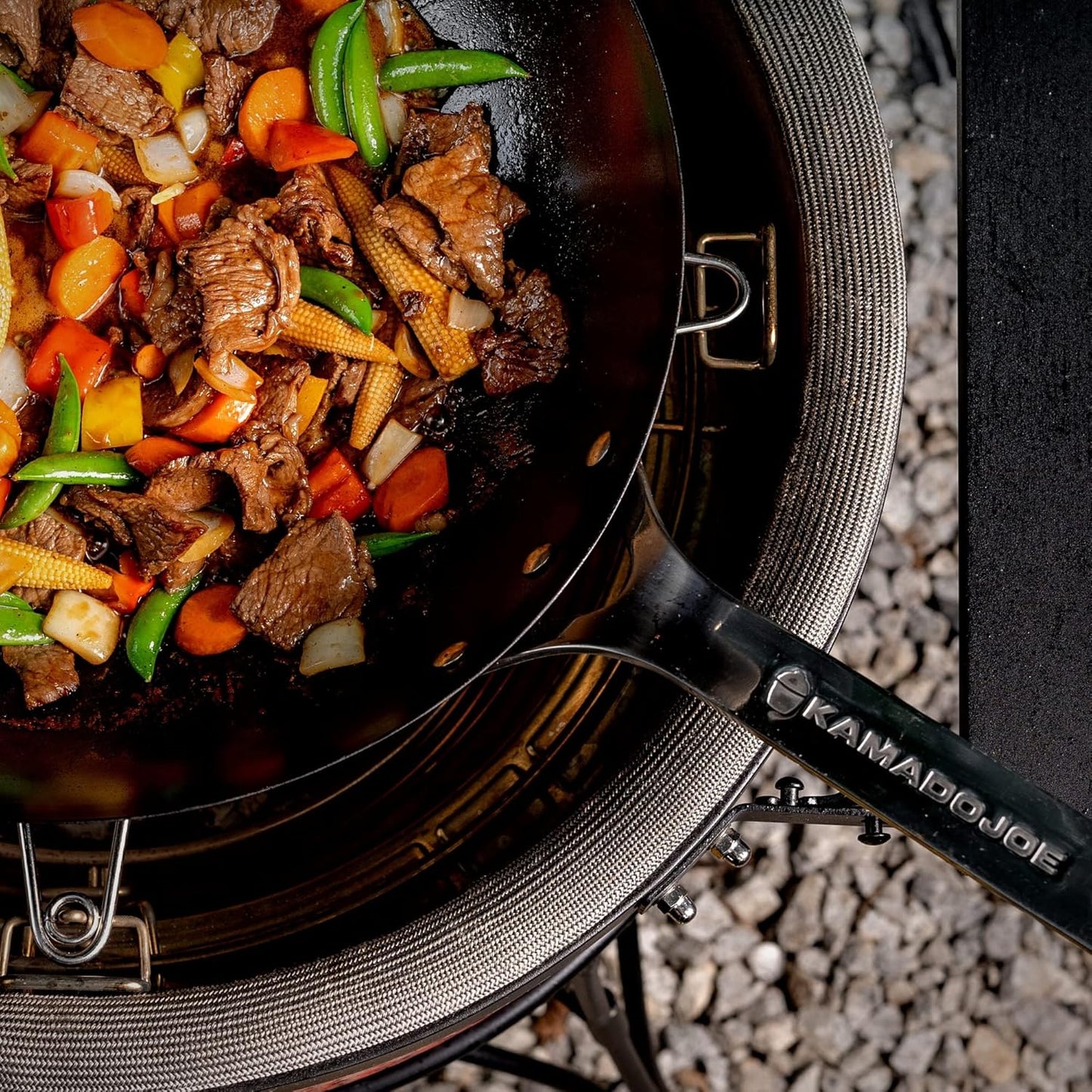 Wok aus Karbonstahl für Joe Grills