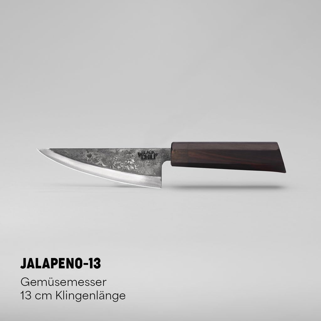 Allzweck- und Gemüsemesser-Set, Ebenholz