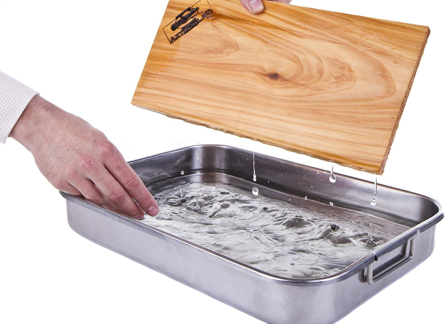 Grillbretter für aromatisches Garen, Western Red Cedar Single 400 x 150 x 11 mm