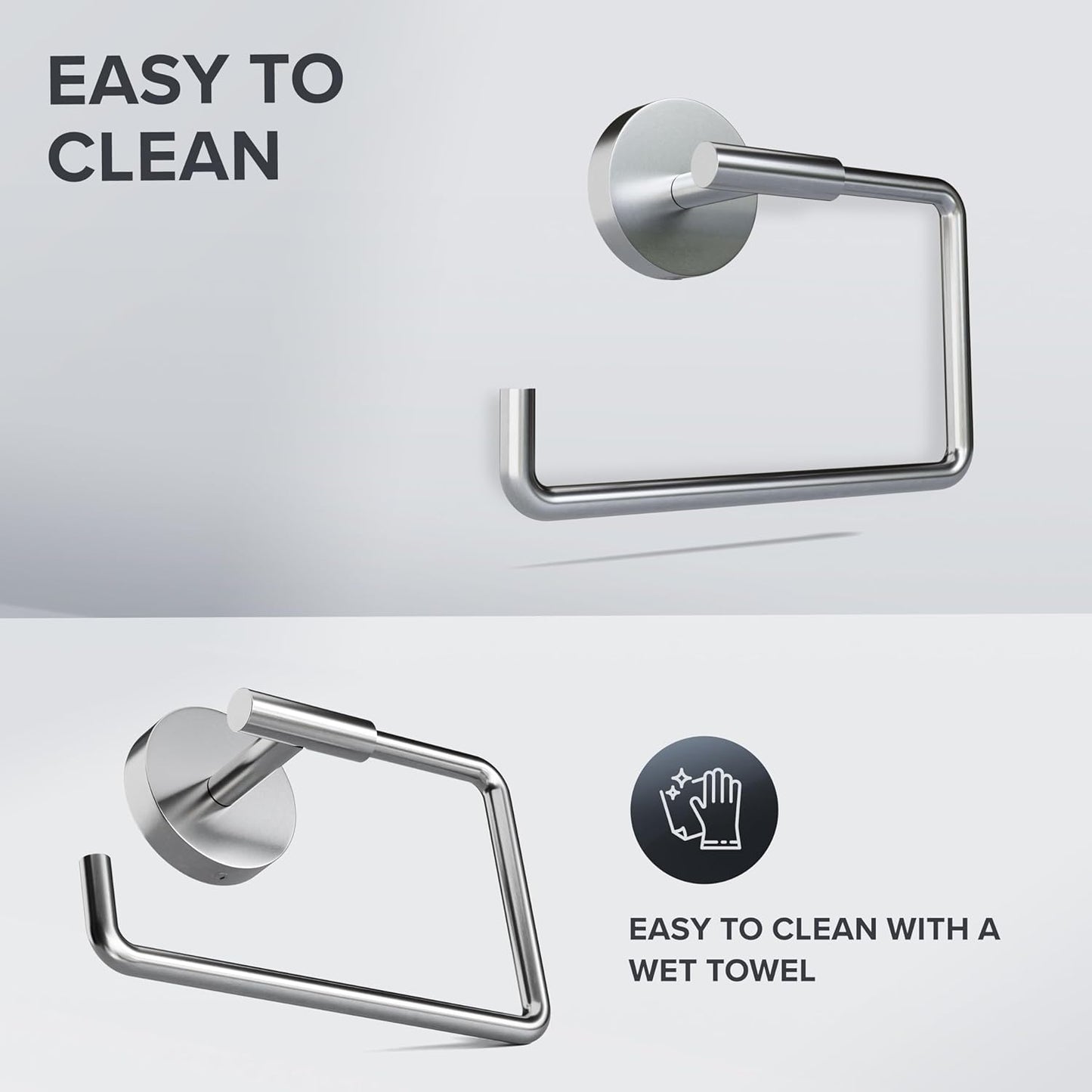 Toilettenpapierhalter, Silber Zum Bohren