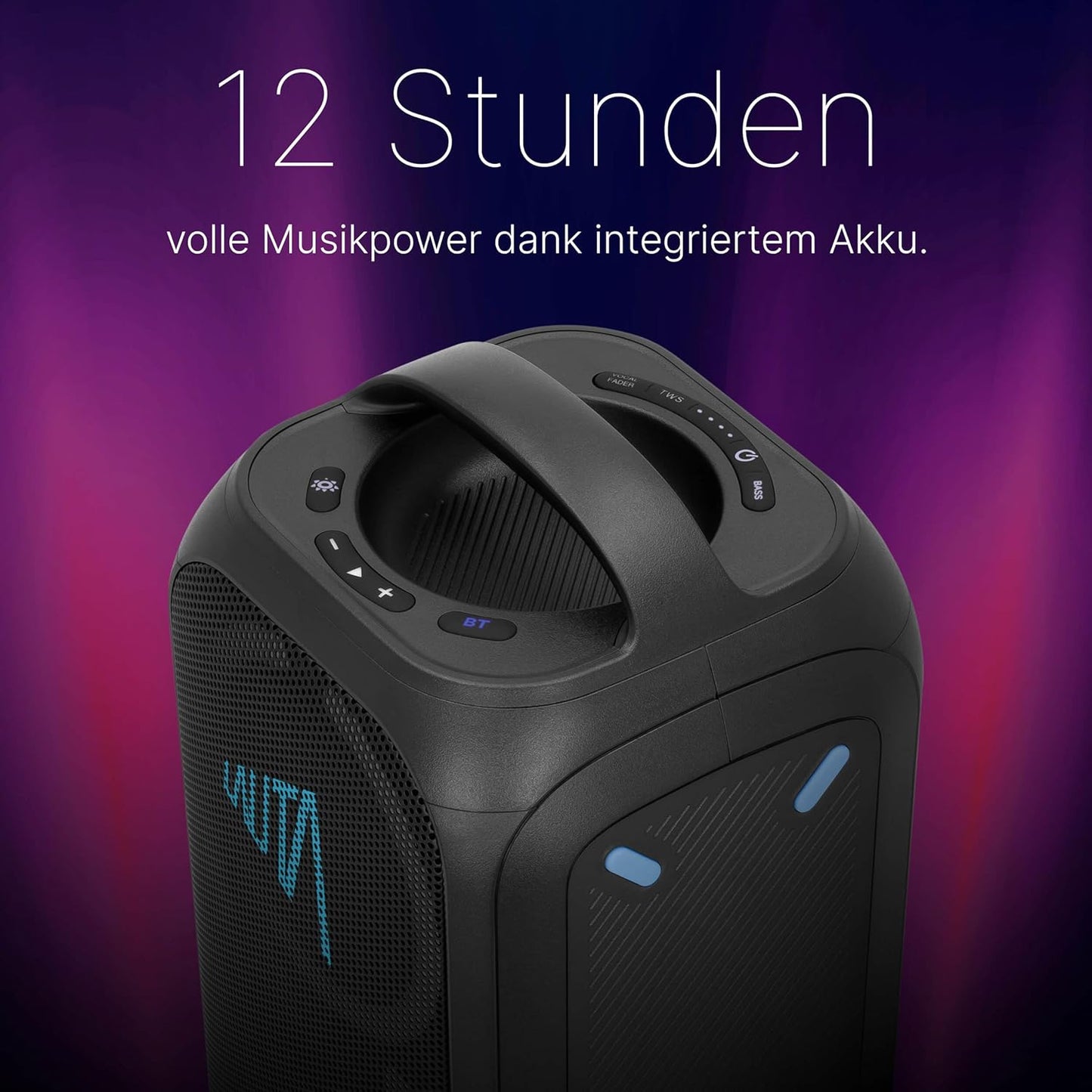 Tragbarer Bluetooth Lautsprecher Wummsbox