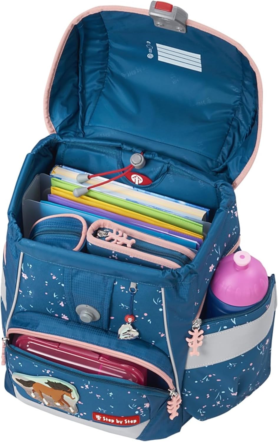 Schulranzen-Set 2IN1 Plus Wild Horse Ronja, 6-teilig, Wild Horse Ronja