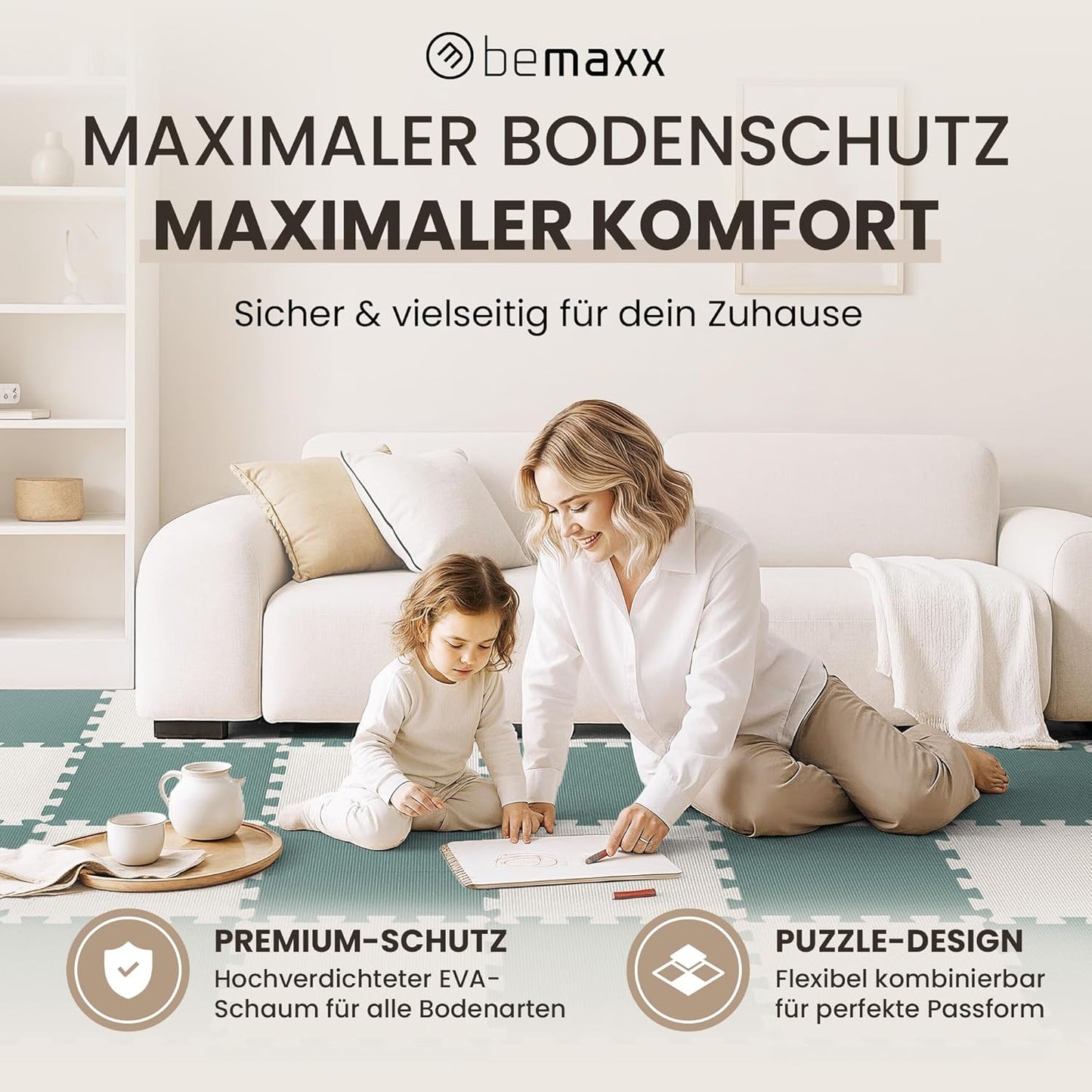 Bodenschutzmatten-Set, 18 Stück