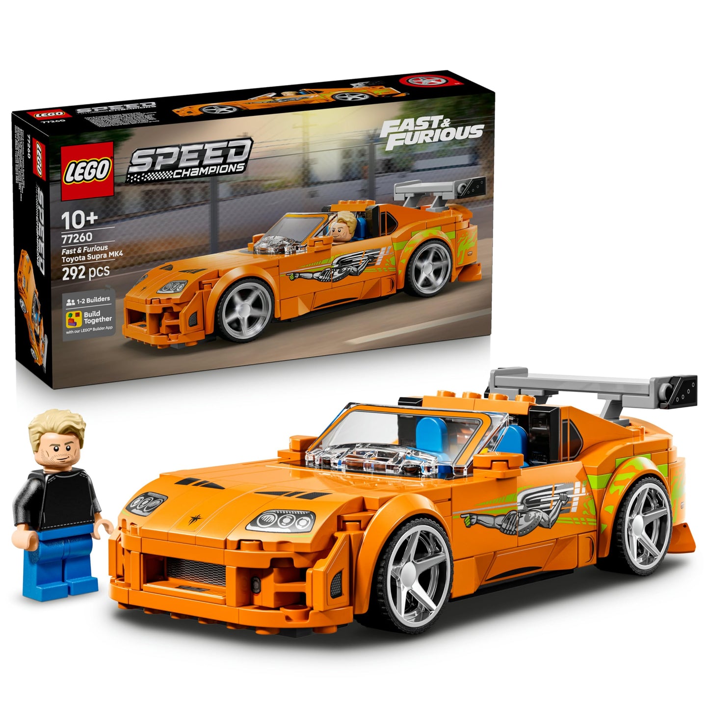 Toyota Supra Speed City Fast and Furious