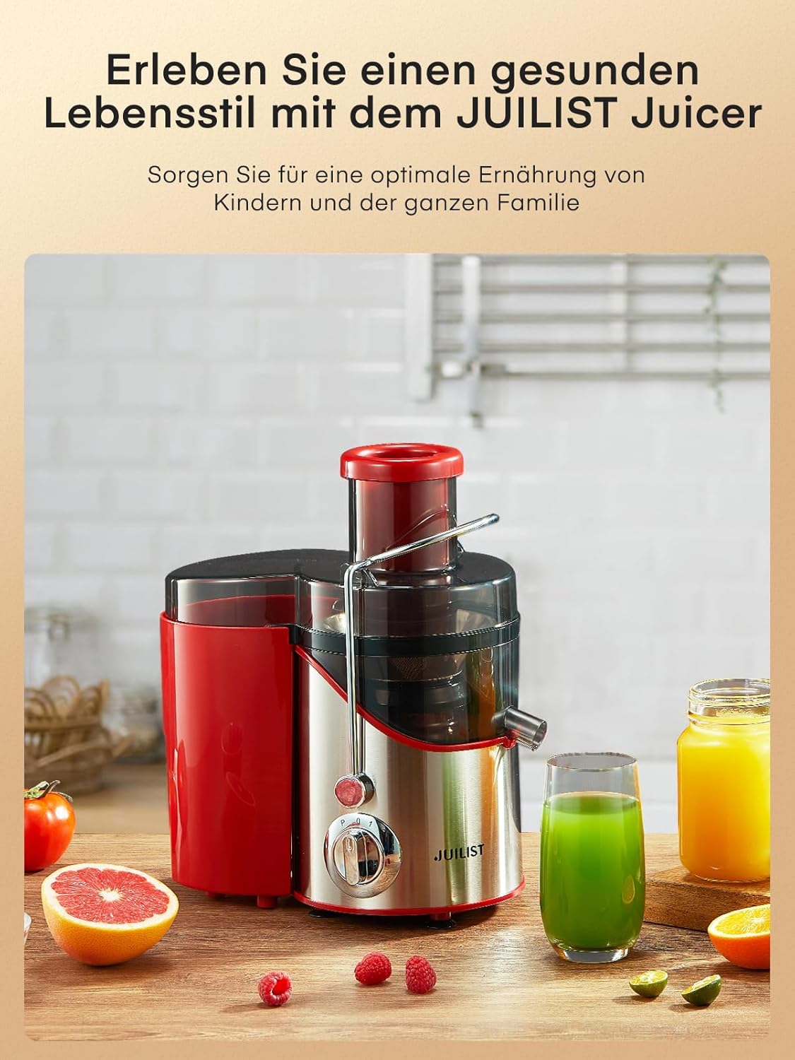 Entsafter AMR526, Rot