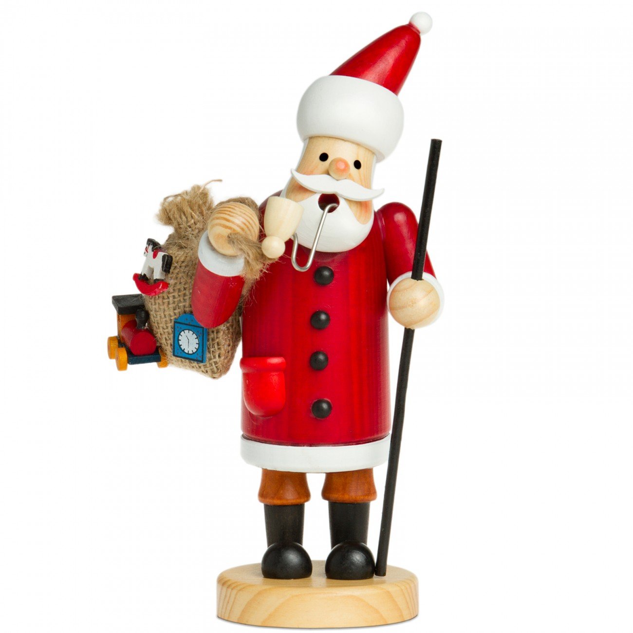 Räuchermännchen Weihnachtsmann, Höhe ca. 36 cm A01 Rot - Weihnachtsmann
