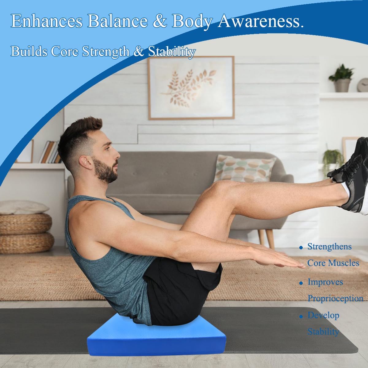 Rutschfestes Balance Pad