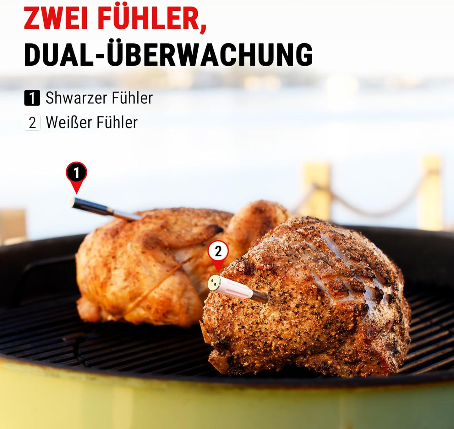 Twin TempSpike Fleischthermometer