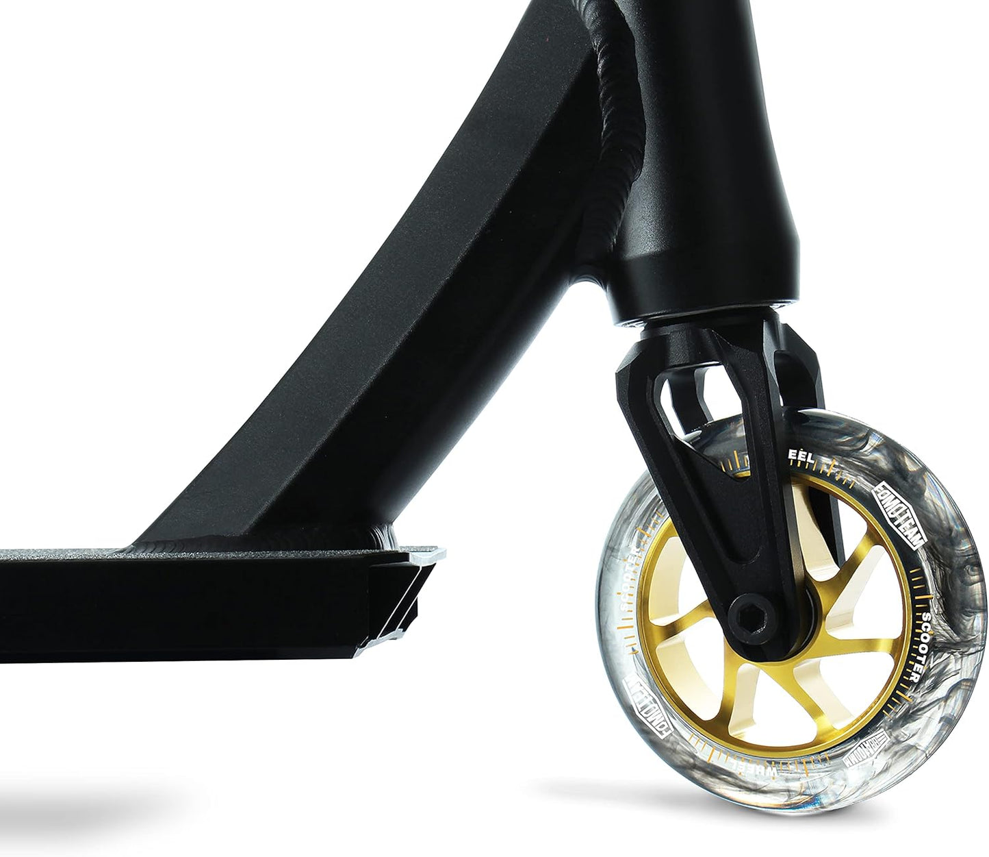 Scooter Ersatzräder Set, Schwarzer PU-Goldkern