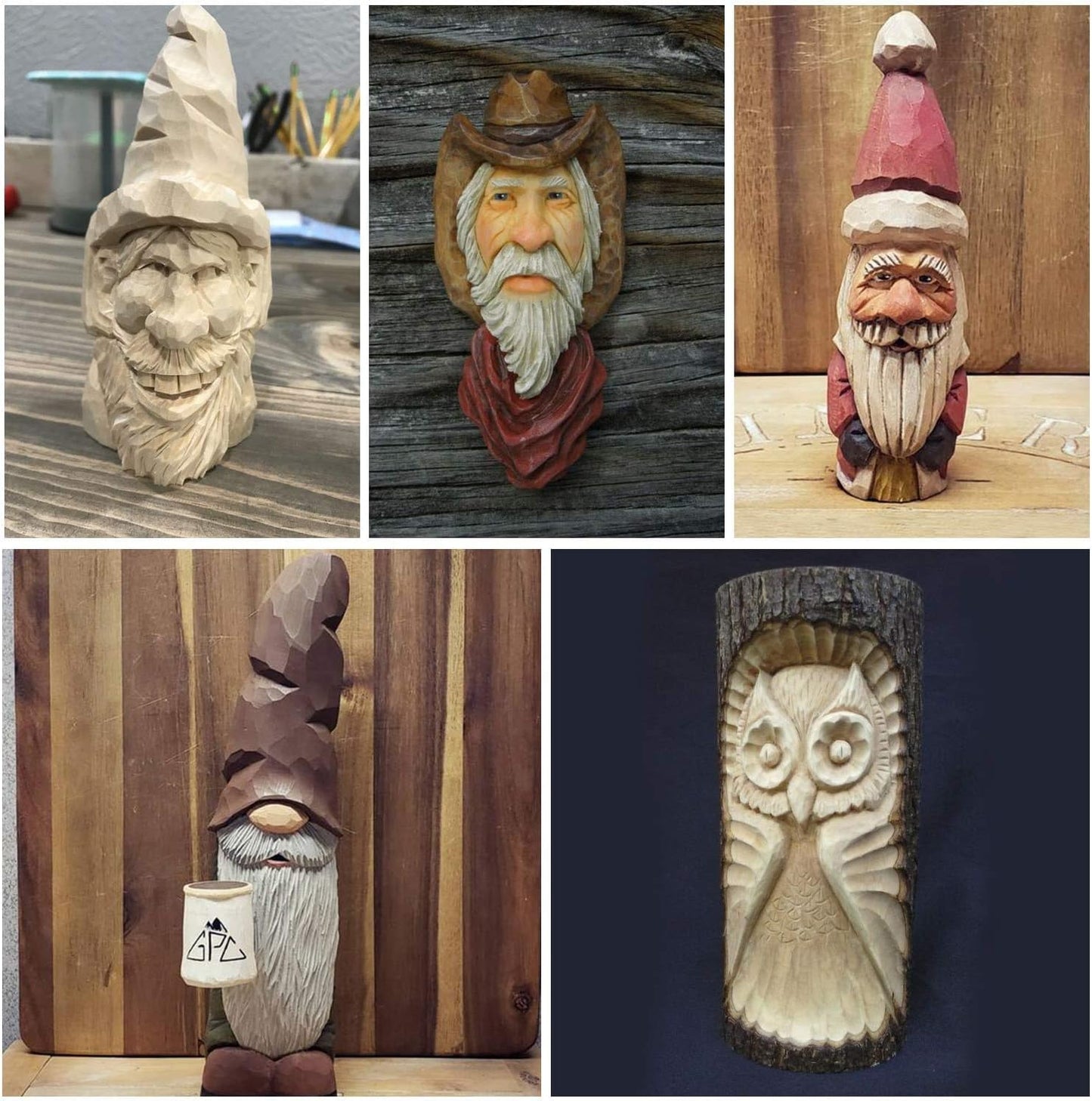 8er-Set Schnitzblöcke, 8 Stk 5x 5x 10cm