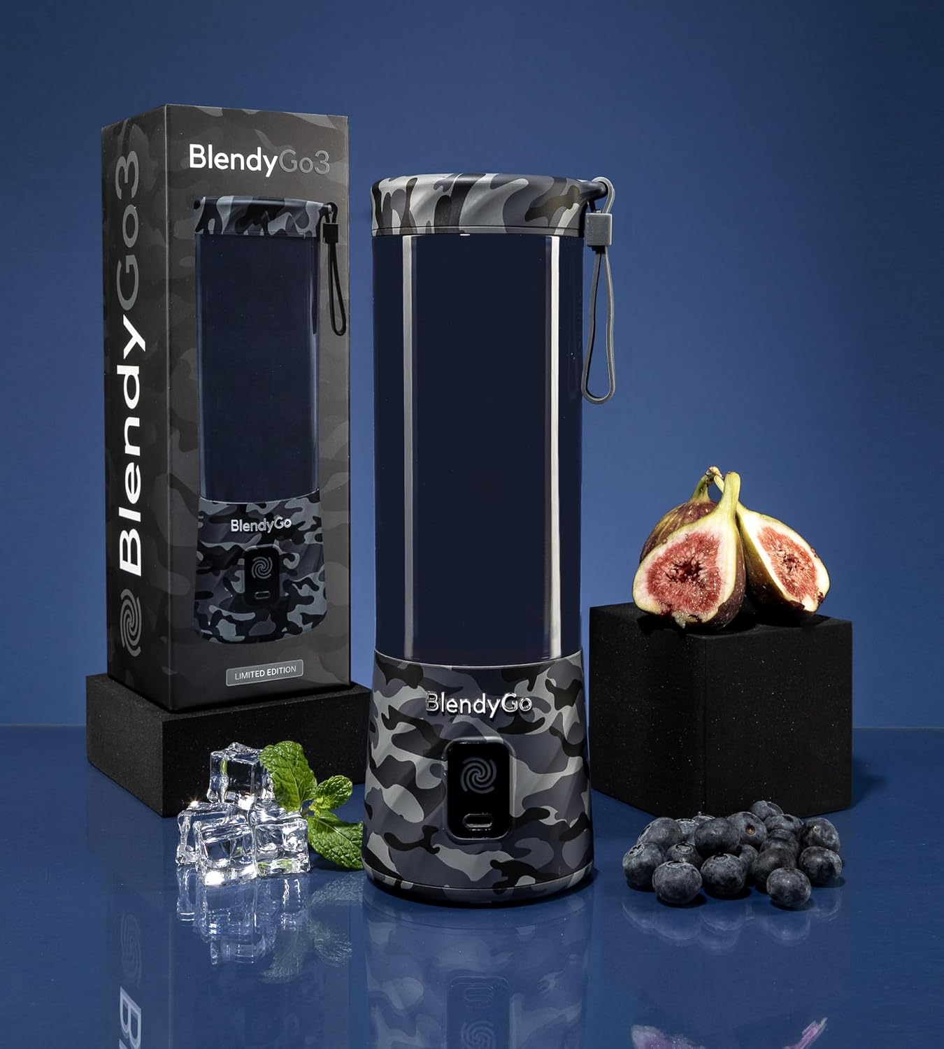 Tragbarer Mini-Mixer mit PulseMotion & BlendPro, Camouflage