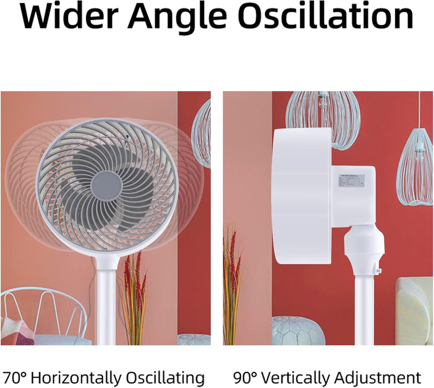 Standventilator, 7" DE