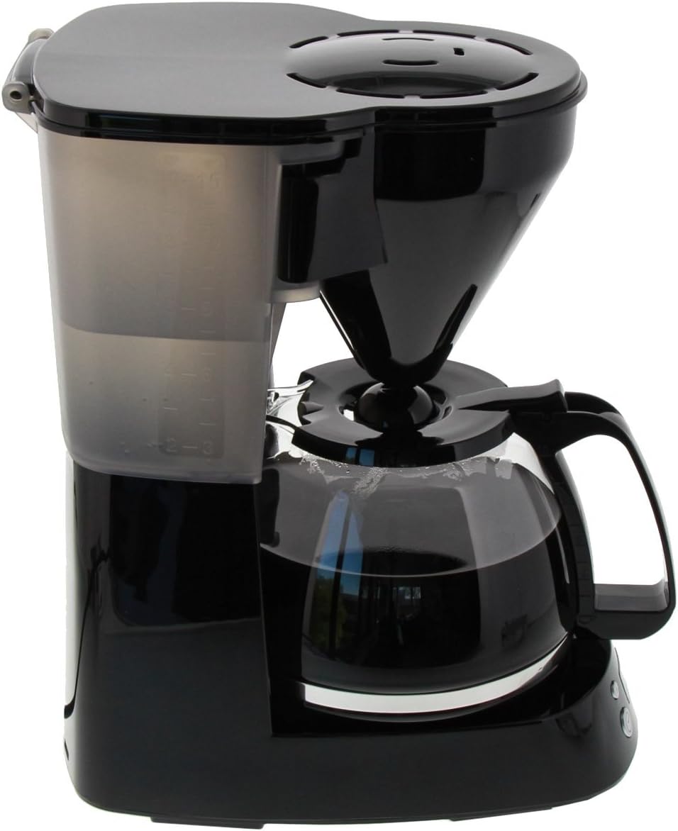 Easy Timer Filterkaffeemaschine mit Glaskanne, Timer-schwarz