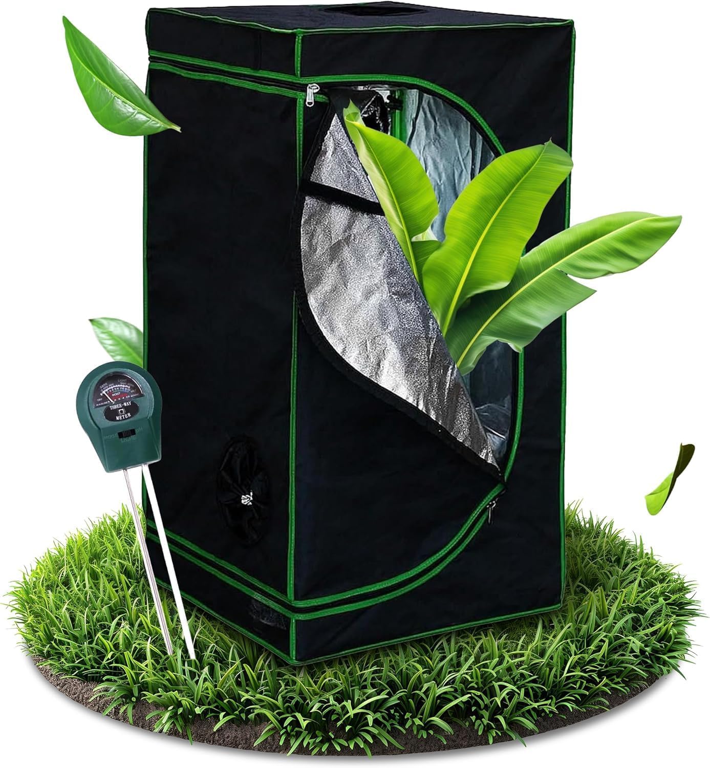 Growbox-Set, 80 x 80 x 220 cm