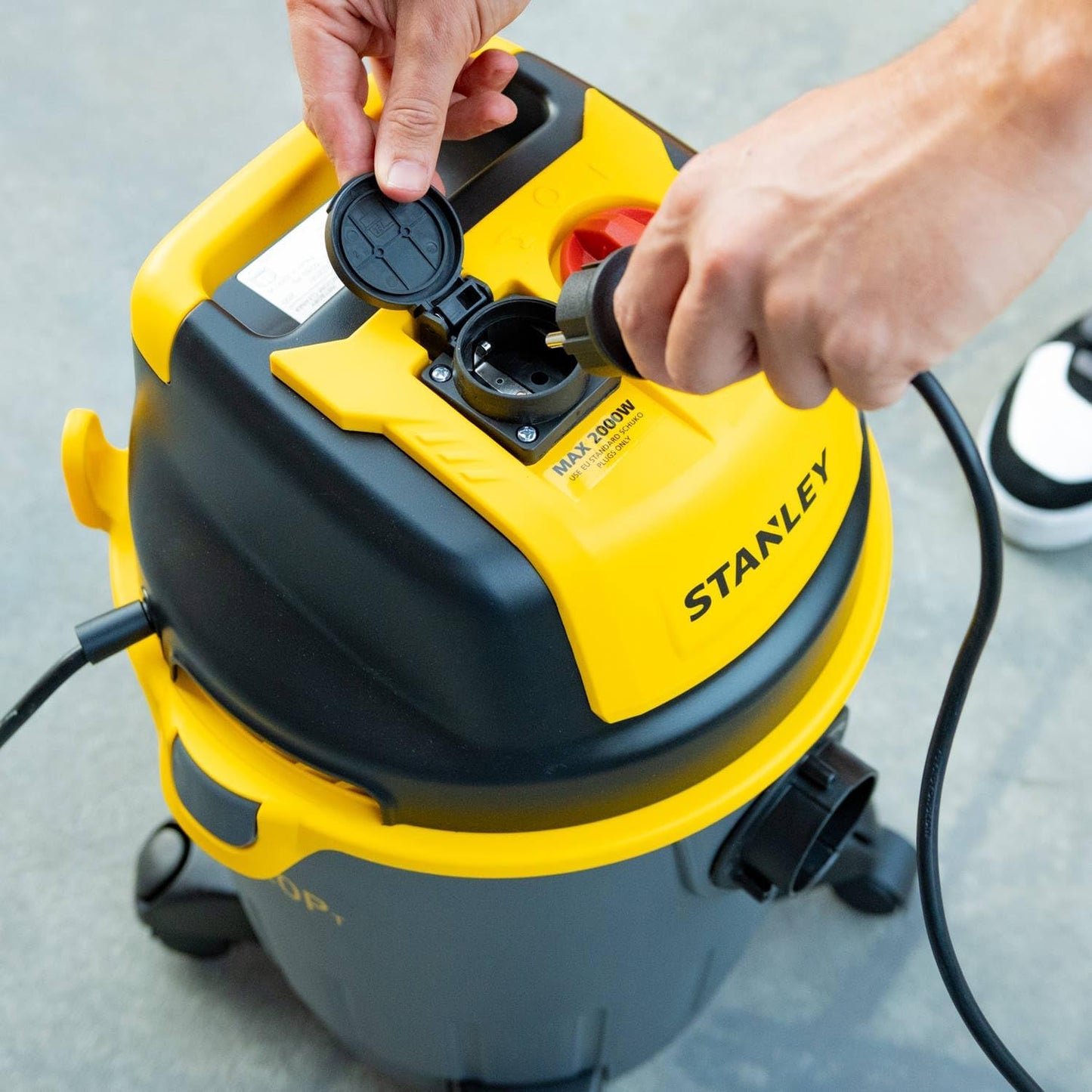 Nass- und Trockensauger SXVC25PTDE, Plastic|25 L - Power Tool Socket