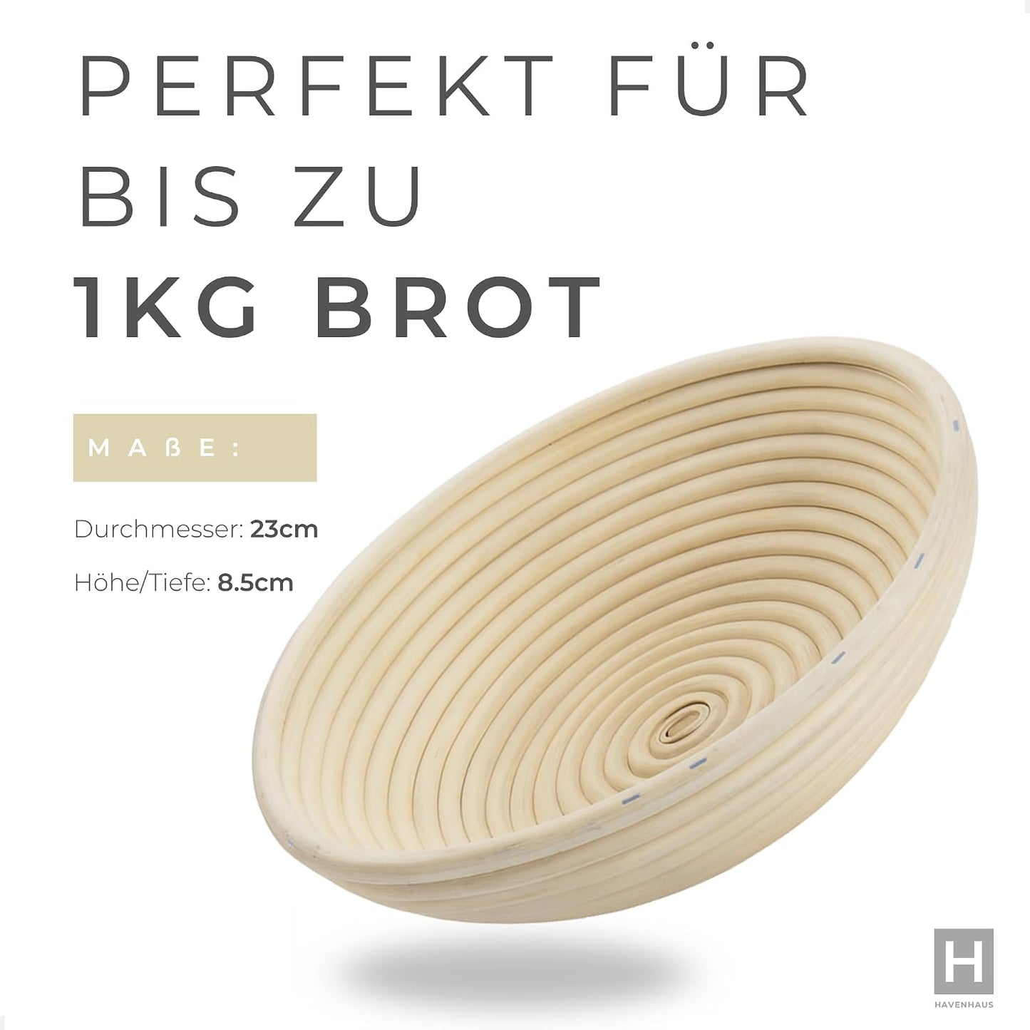 Backset mit Gärkörbchen