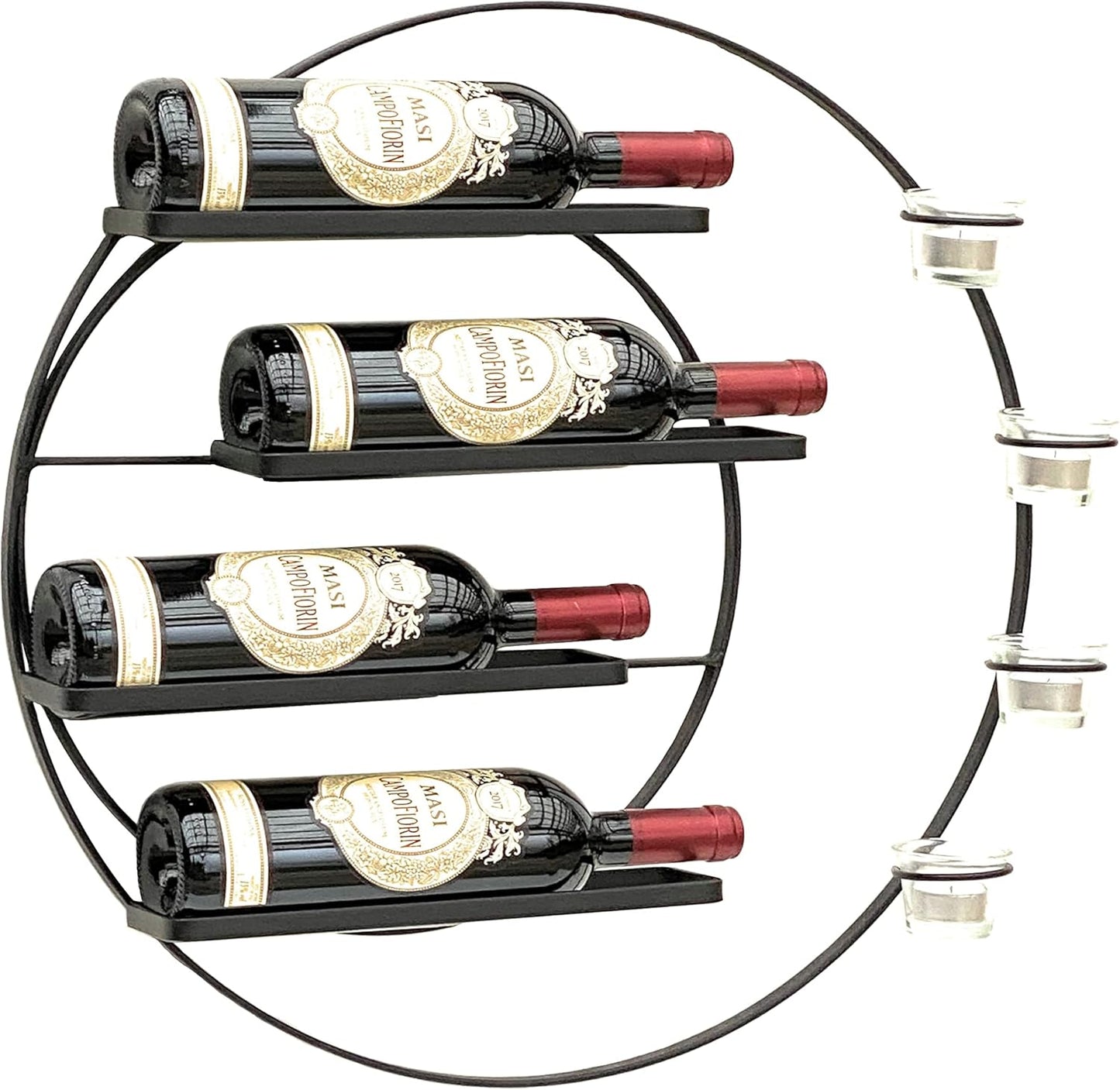 Weinregal für die Wandmontage