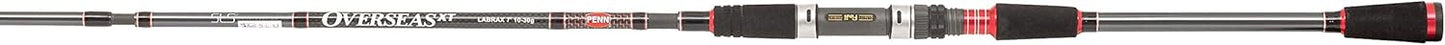Overseas XT Labrax Reise-Spinnrute mit Fuji Ringen, 2.29m |15-60g
